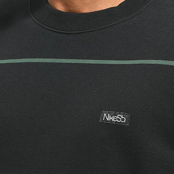 nike sb everett stripe crewneck sweatshirt